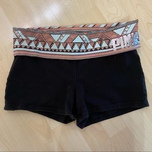 Victoria’s Secret PINK Tribal Print Yoga Shorts